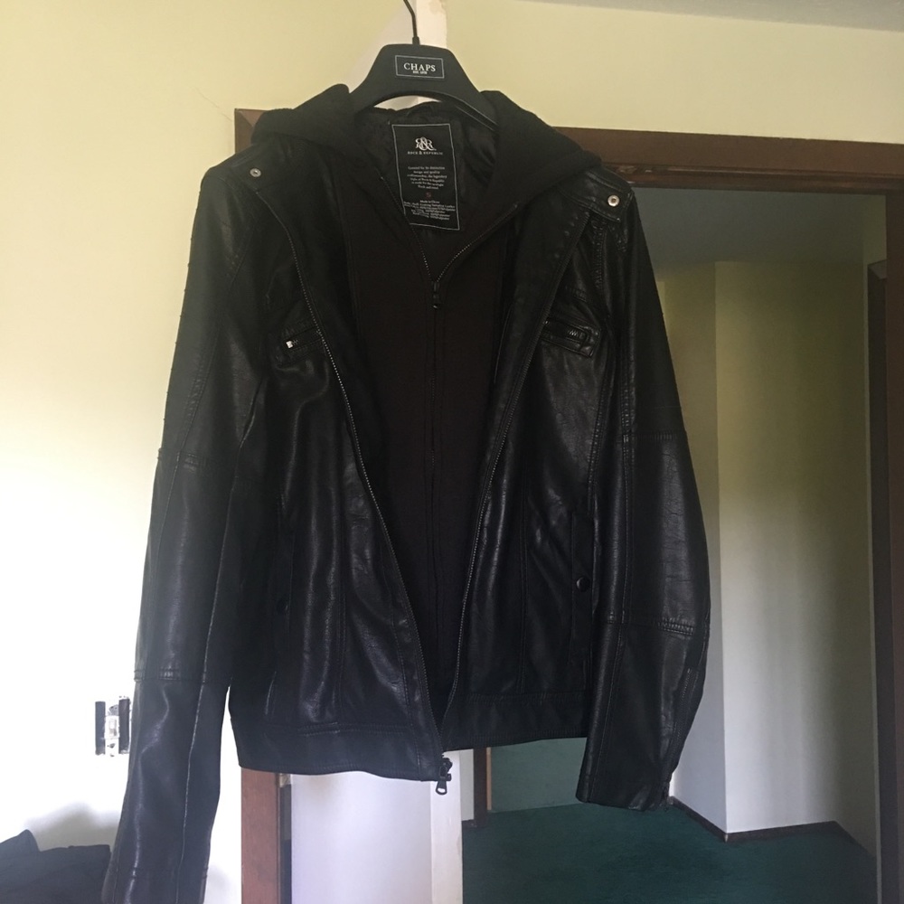 Leather jacket